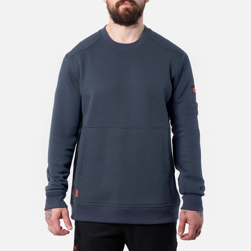 The Shevlin Crewneck - Navy Blue