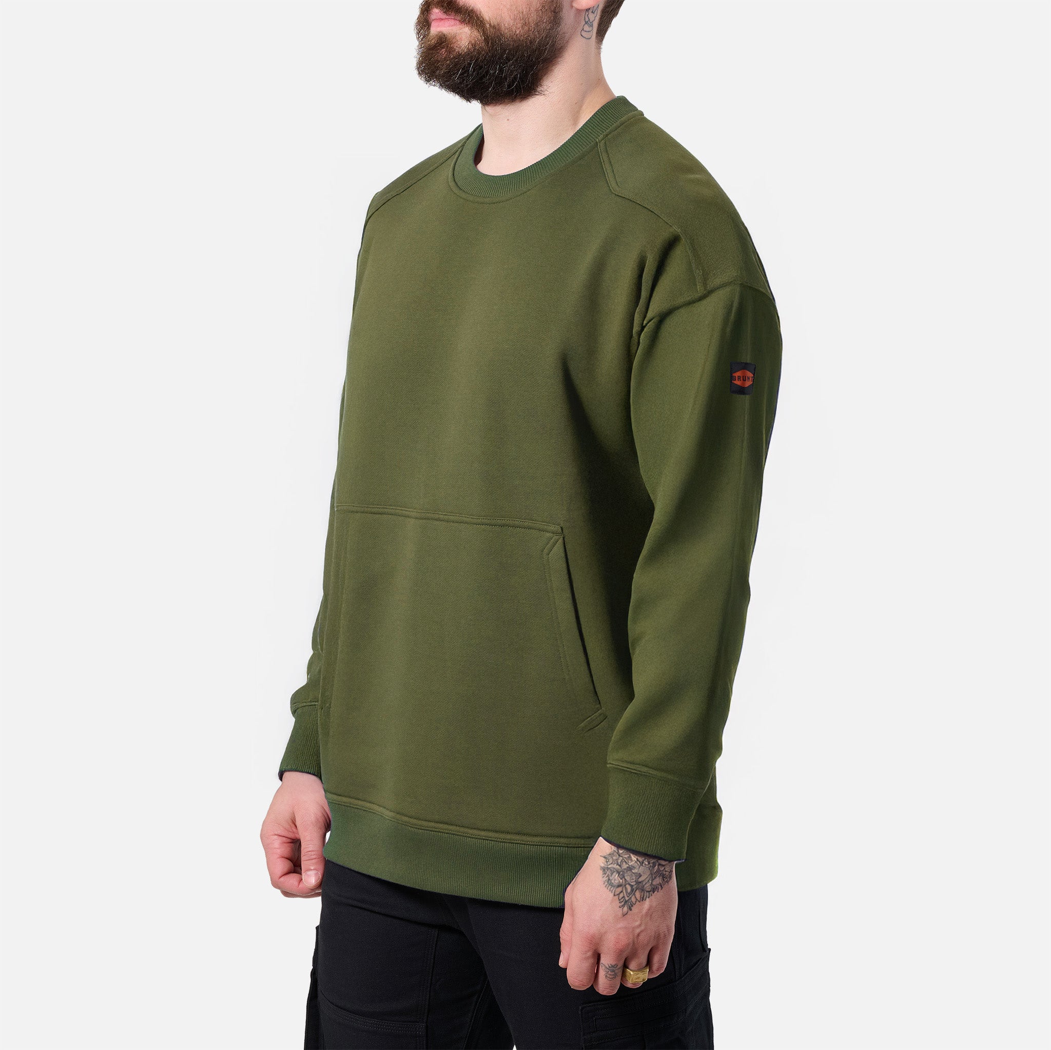 The Shevlin Crewneck - Hunter Green