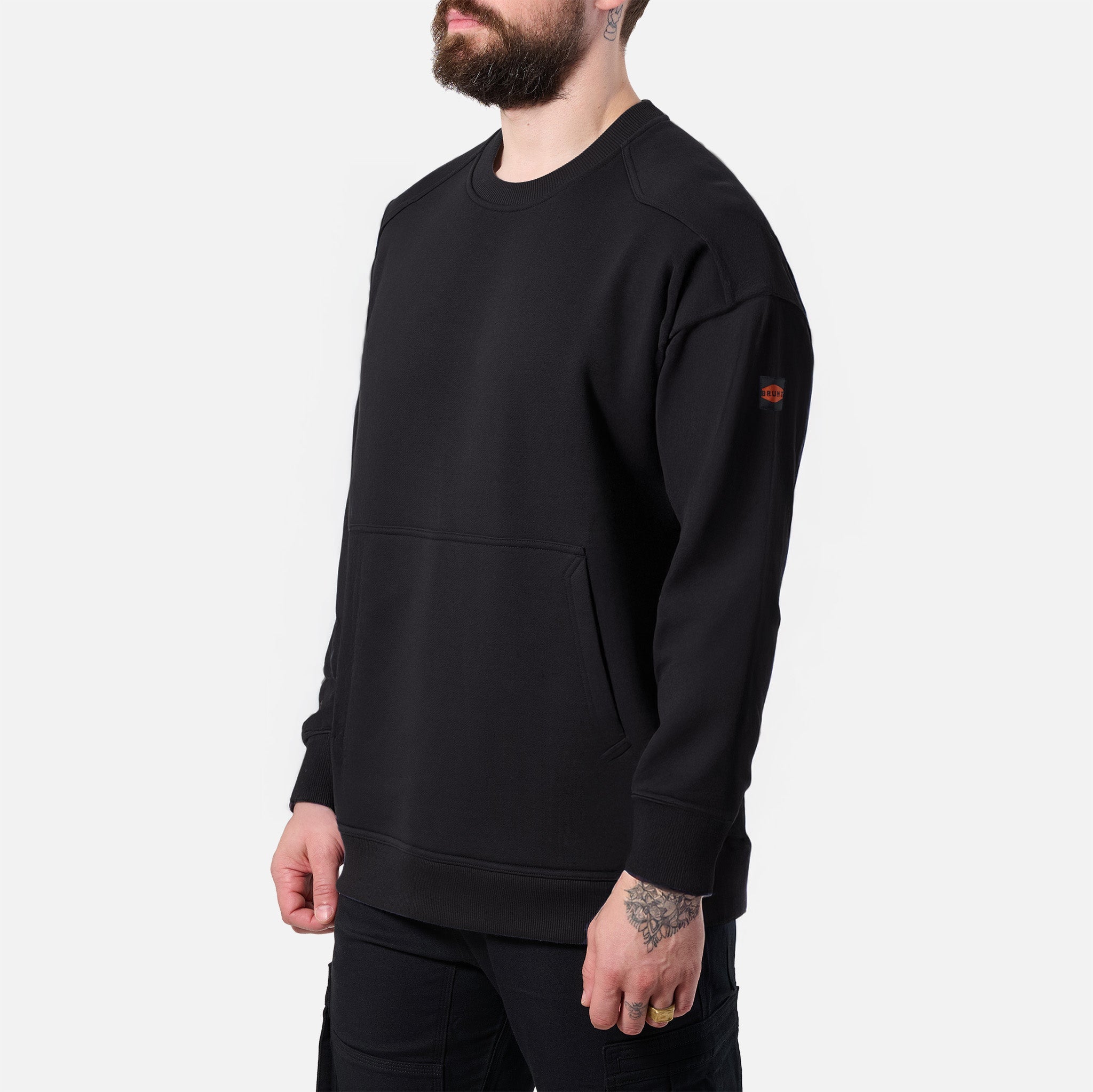 The Shevlin Crewneck - Black