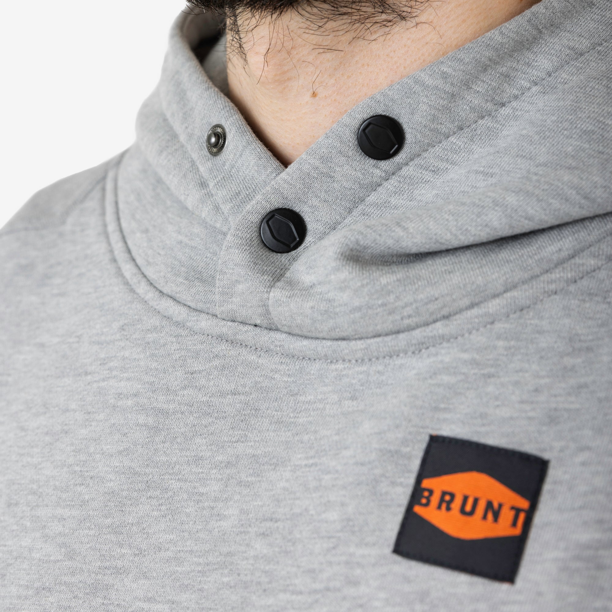 The Shevlin Sleeveless Hoodie - Light Grey Heather