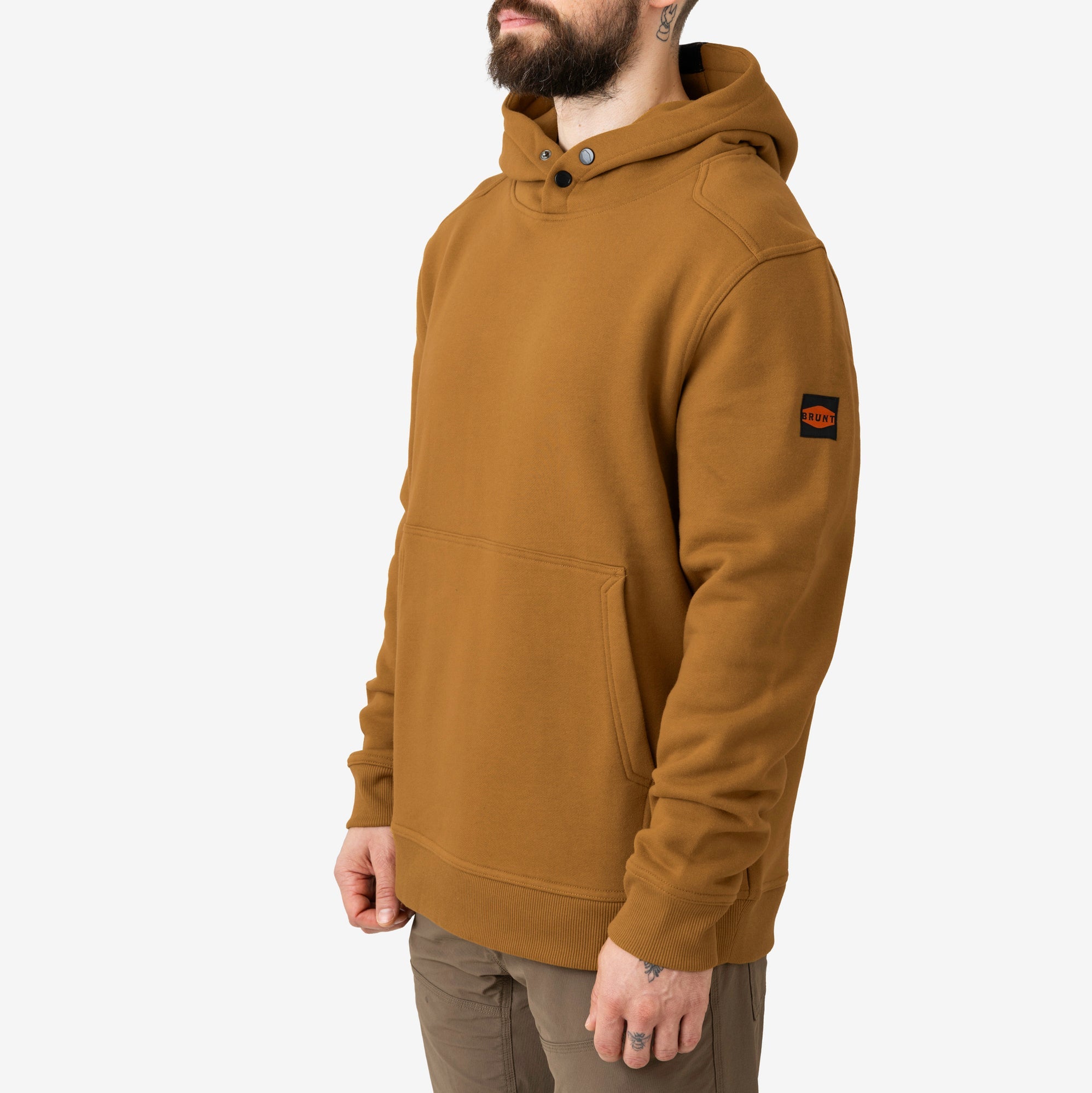 The Shevlin Hoodie - Saddle