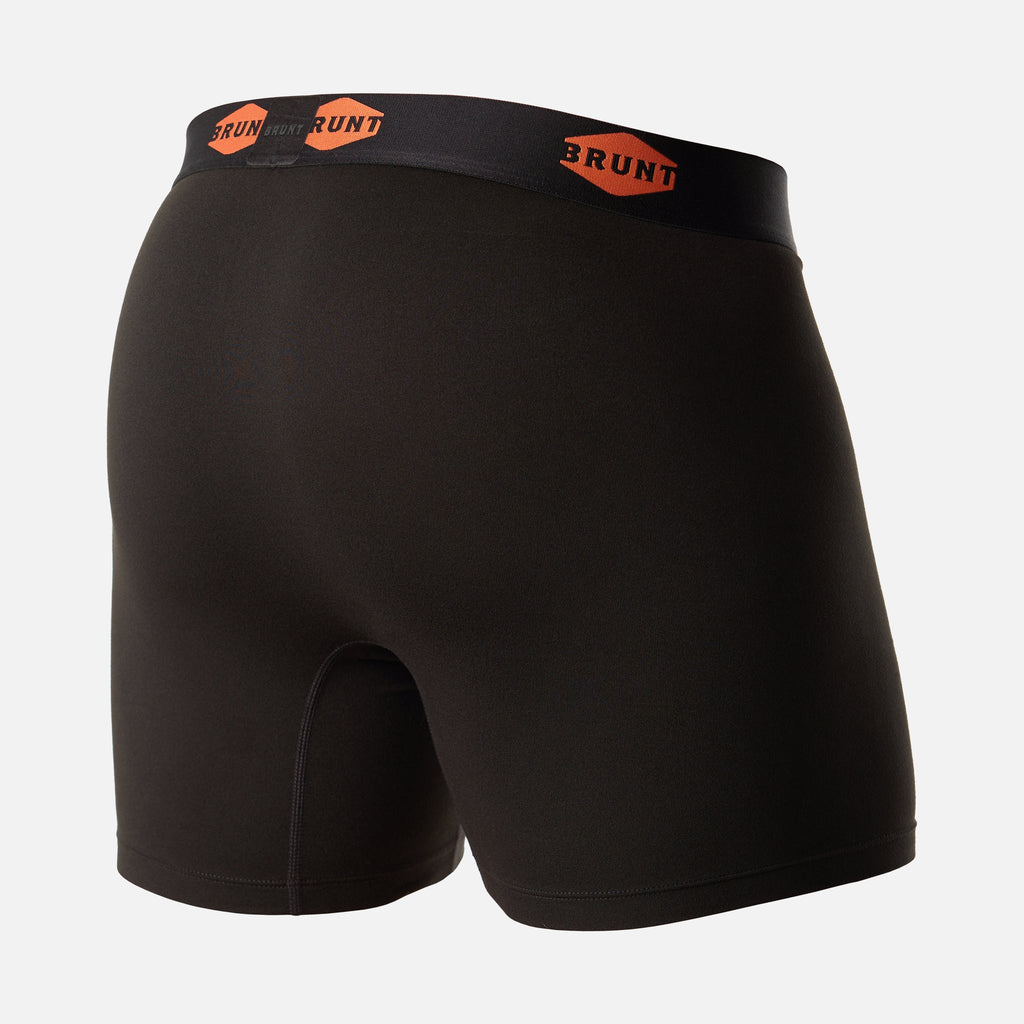The 6\" Comfort Tech Boxer Brief (2 Pack) - Black and Heathered Grey