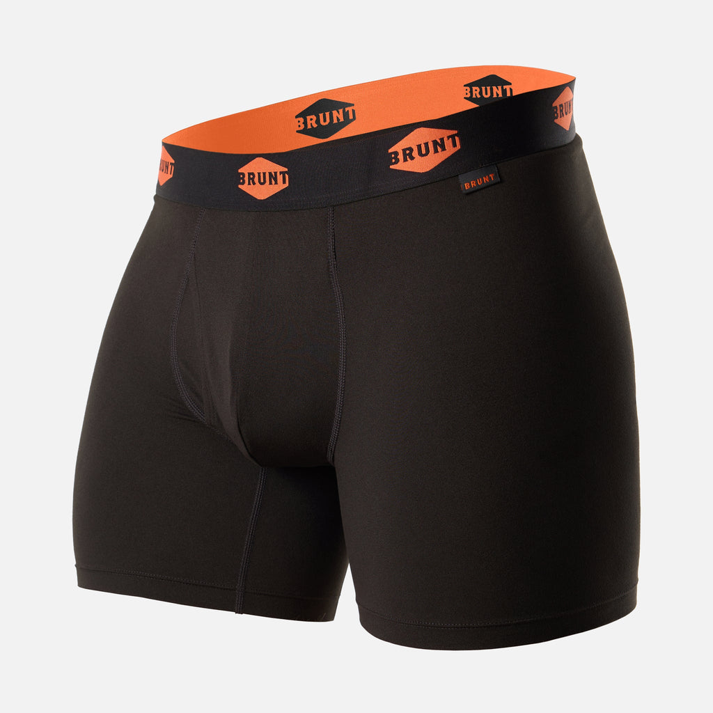 The 6\" Comfort Tech Boxer Brief (2 Pack) - Black