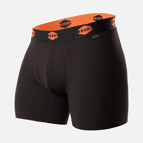 The 6\" Comfort Tech Boxer Brief (2 Pack) - Black