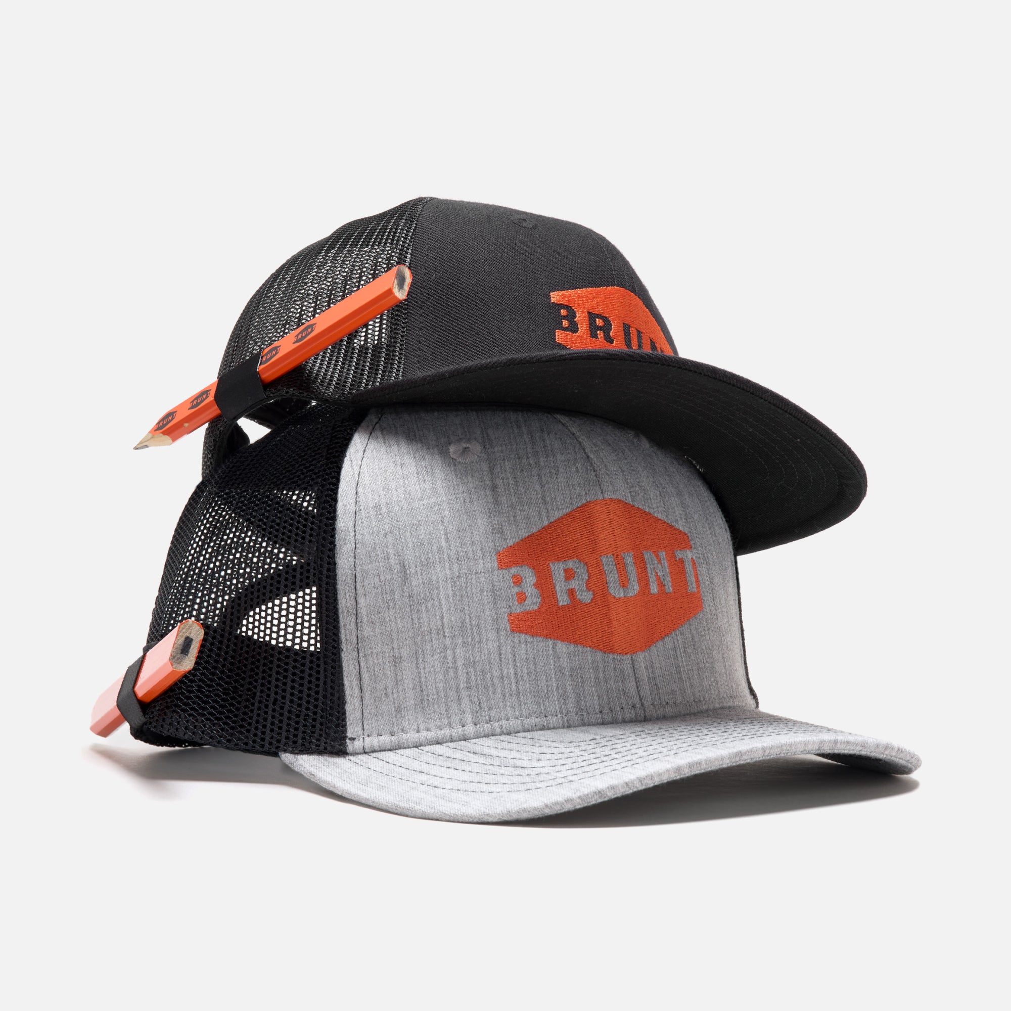 Kids Flat Brim Snapback - Black
