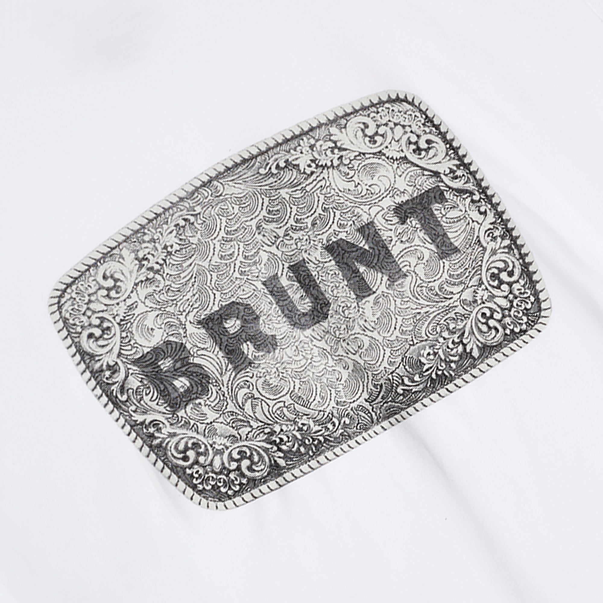 The Belt Buckle Tee - White