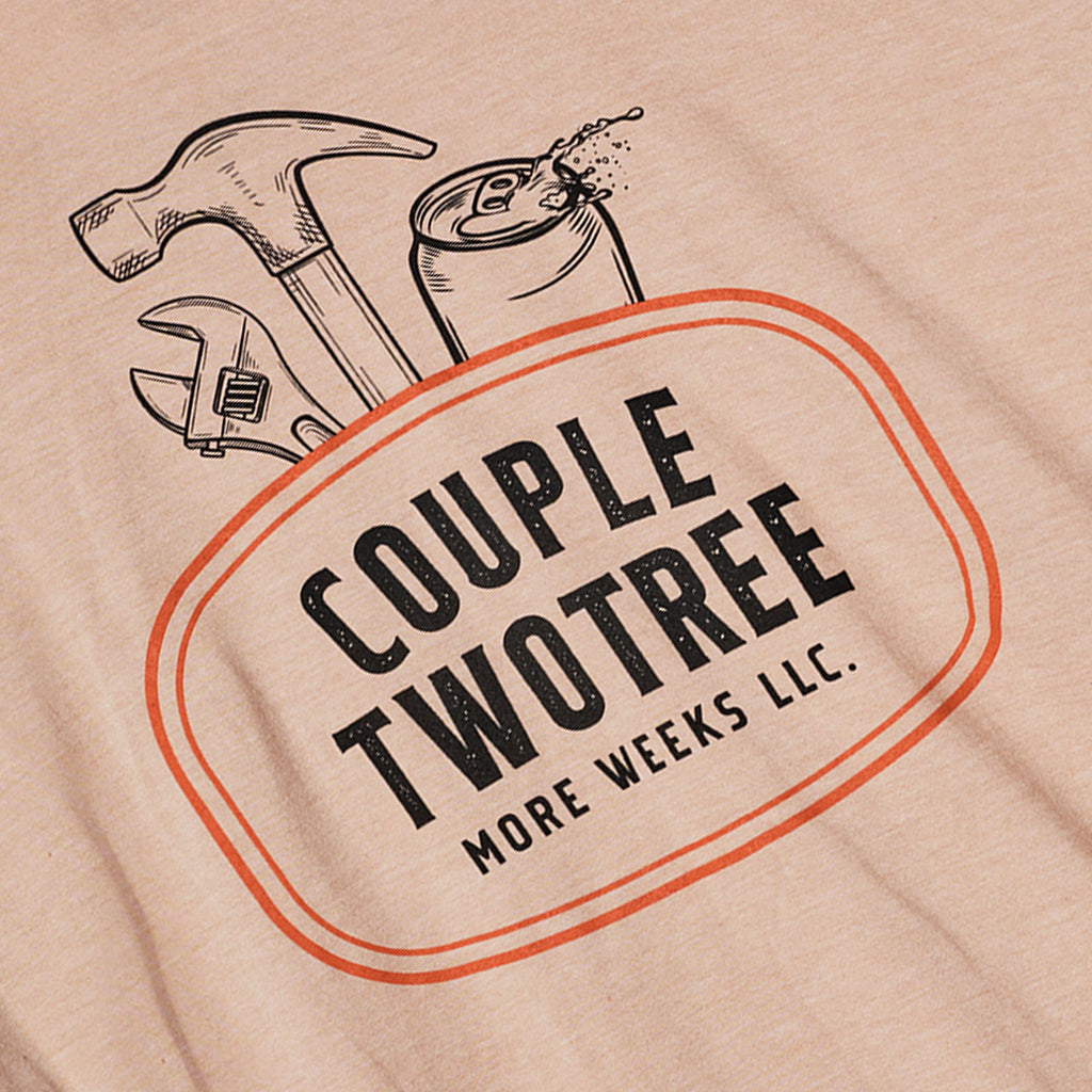 The Couple Twotree Tee - Desert Tan