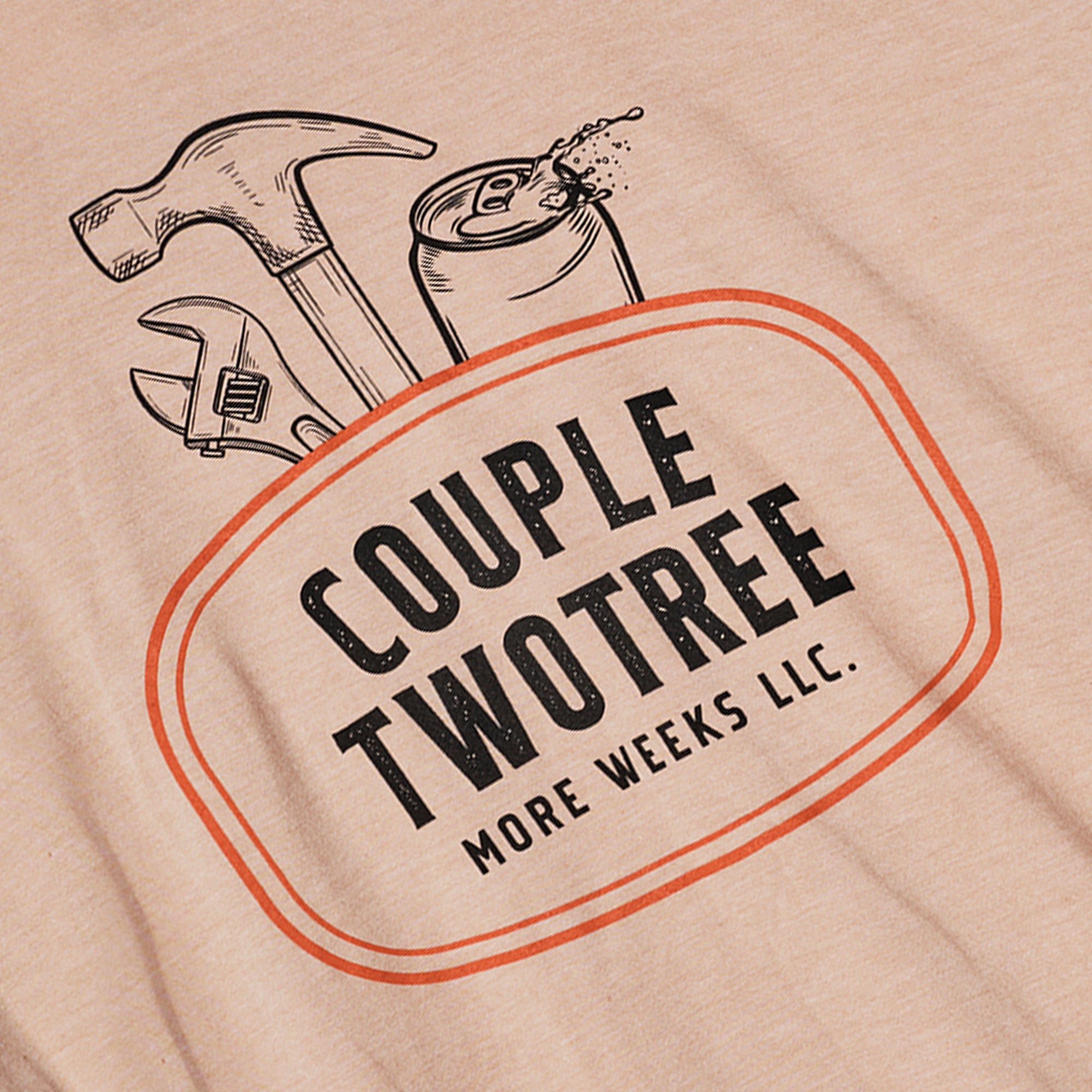 The Couple Twotree Tee - Desert Tan