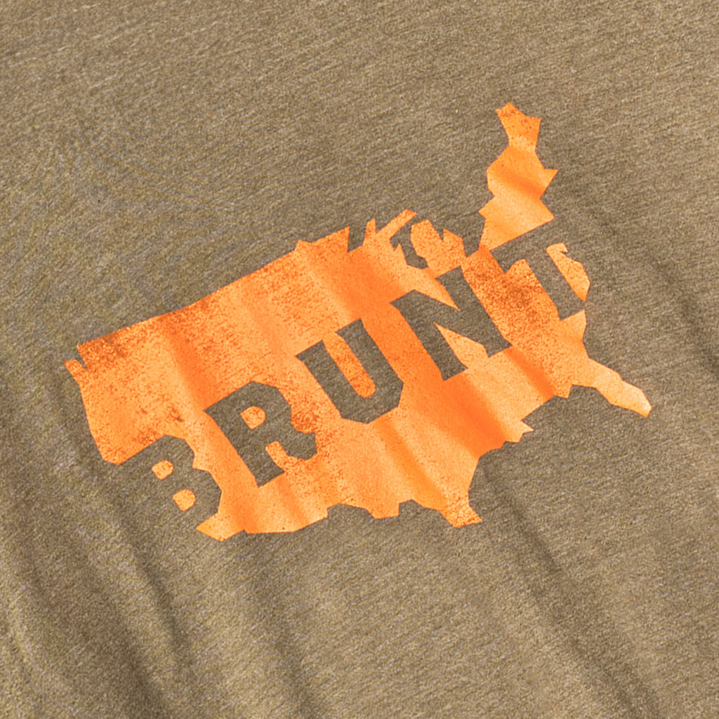 The USA Tee - Military Green Frost