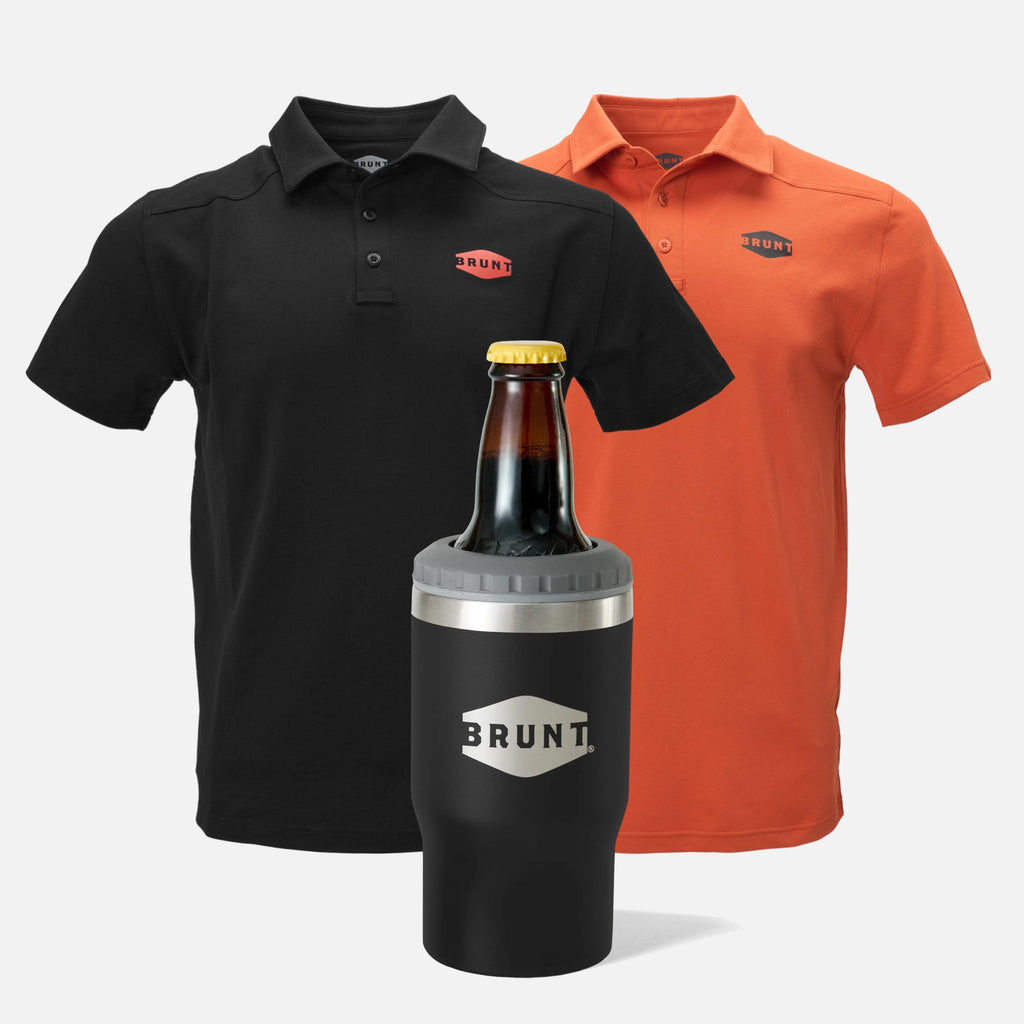 The Stretch Polo Pack - Burn