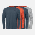 The McKenna Tech Long Sleeve Shirt Pack - Spectrum