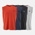 The Martin Sleeveless Pocket Tee Pack - Ember