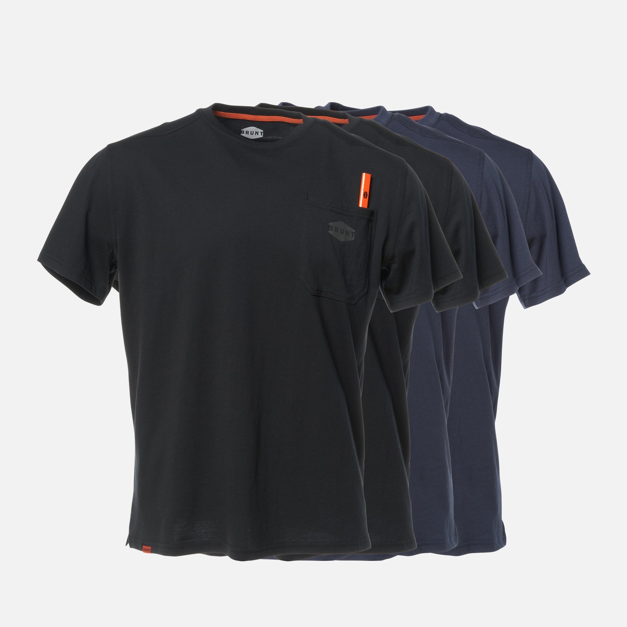 The Martin Short Sleeve Pocket Tee Pack - Midnight