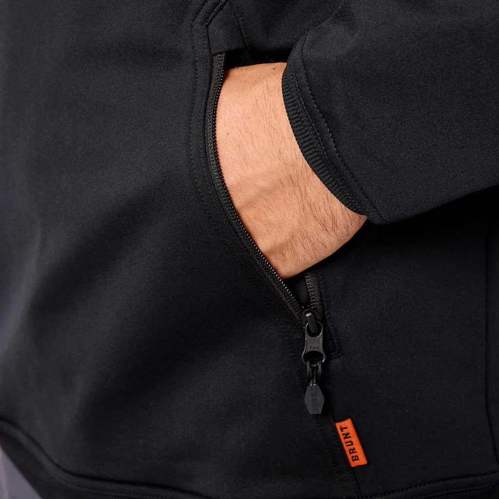 The Allard Tech Hoodie - Black