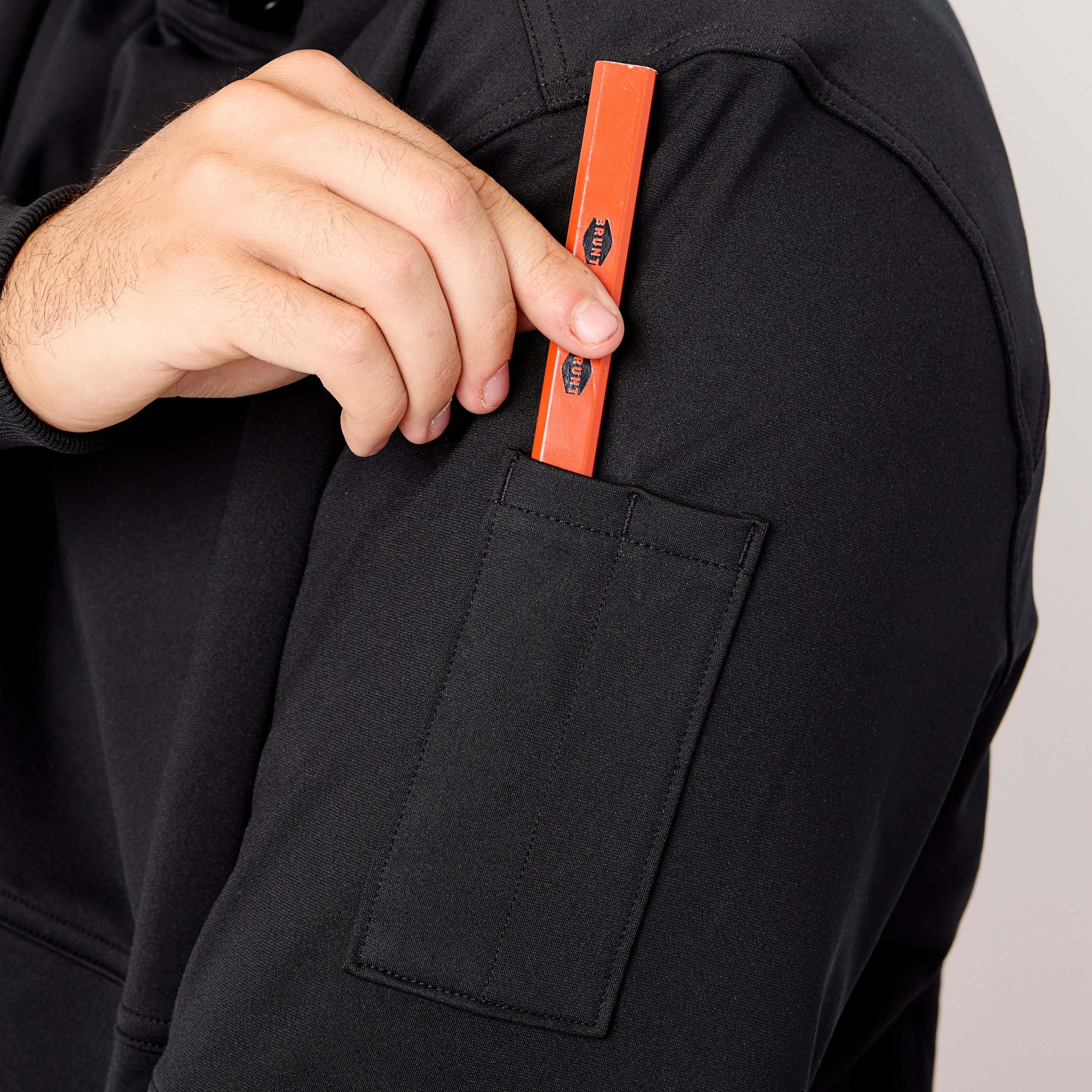 The Allard Tech Hoodie - Black