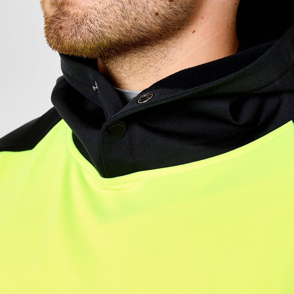 The Allard Tech Hoodie - Safety Yellow