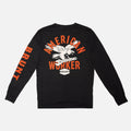 The American Worker Long Sleeve Tee - Black