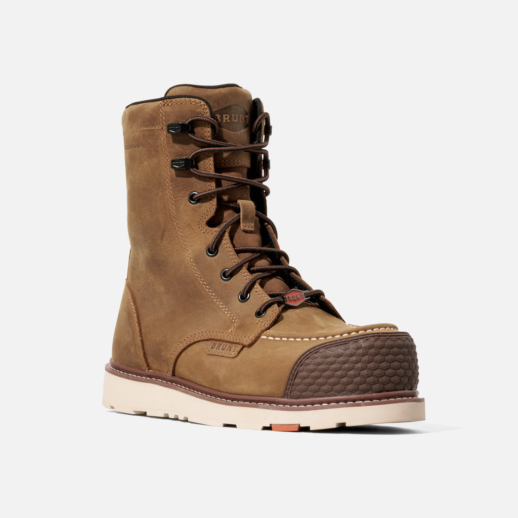 The Marin 8\" BRUNT Toe Waterproof (Comp Toe) - Brown
