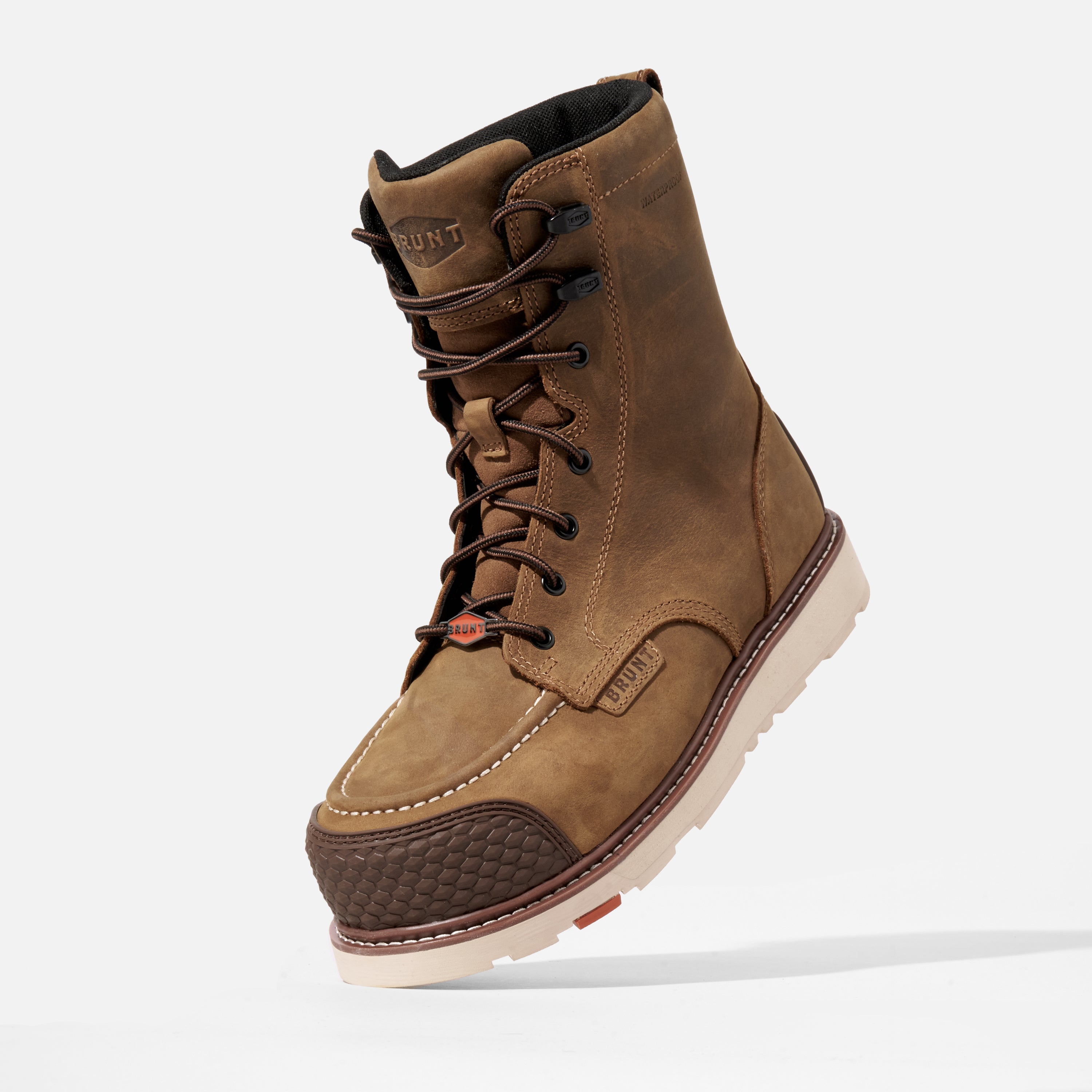 The Marin 8\" BRUNT Toe Waterproof (Comp Toe) - Brown