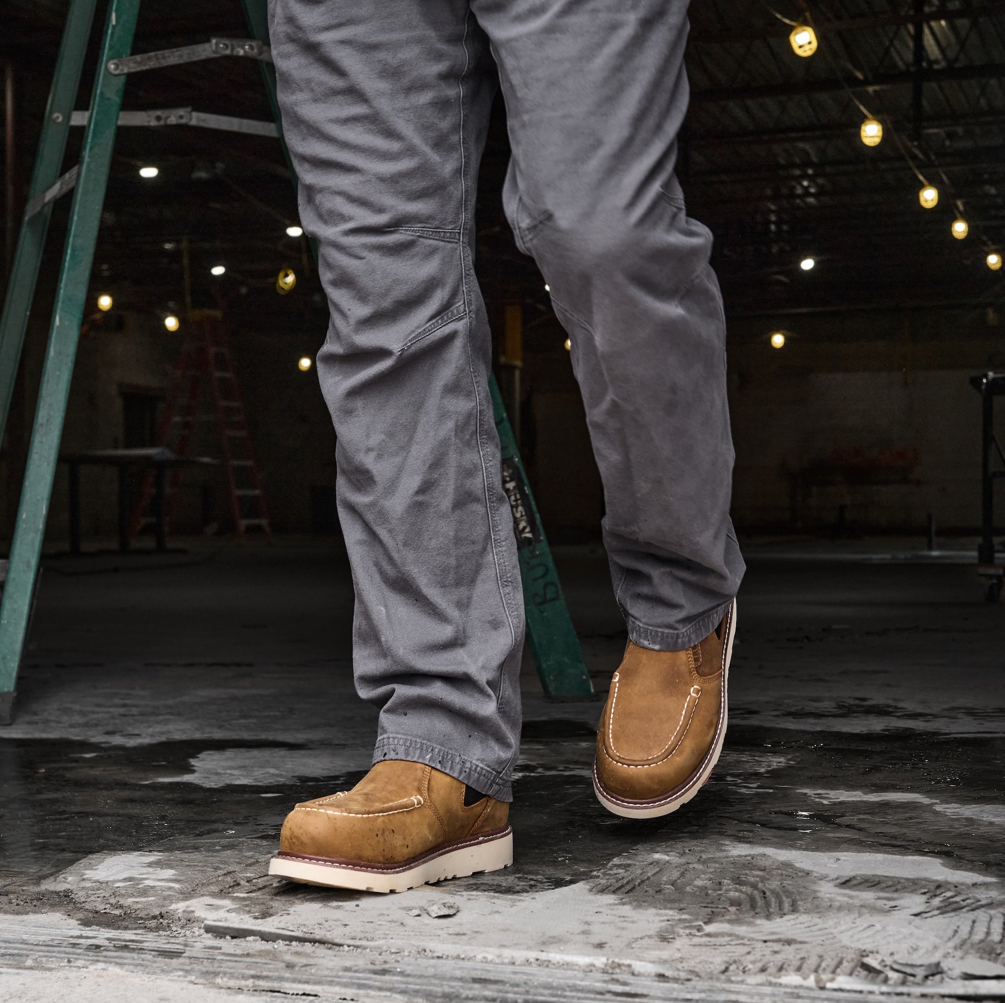 The Ohman Moc Toe (Soft Toe) - Brown
