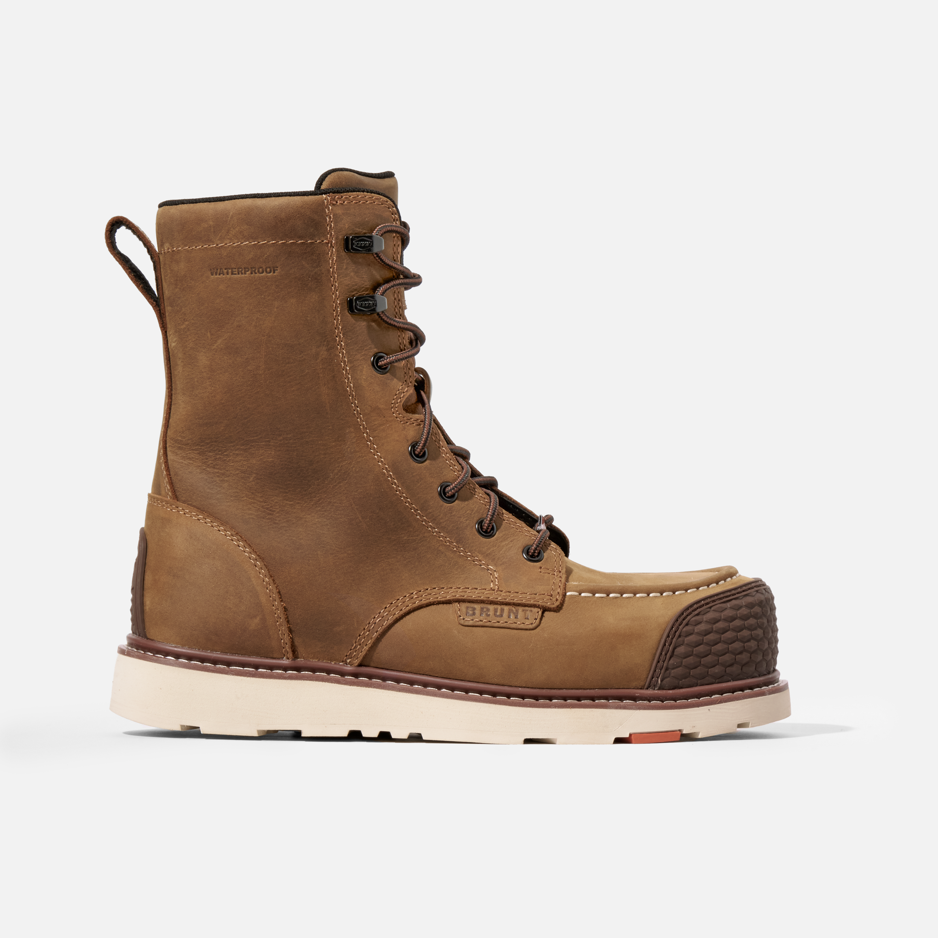 The Marin 8\" BRUNT Toe Waterproof (Comp Toe) - Brown