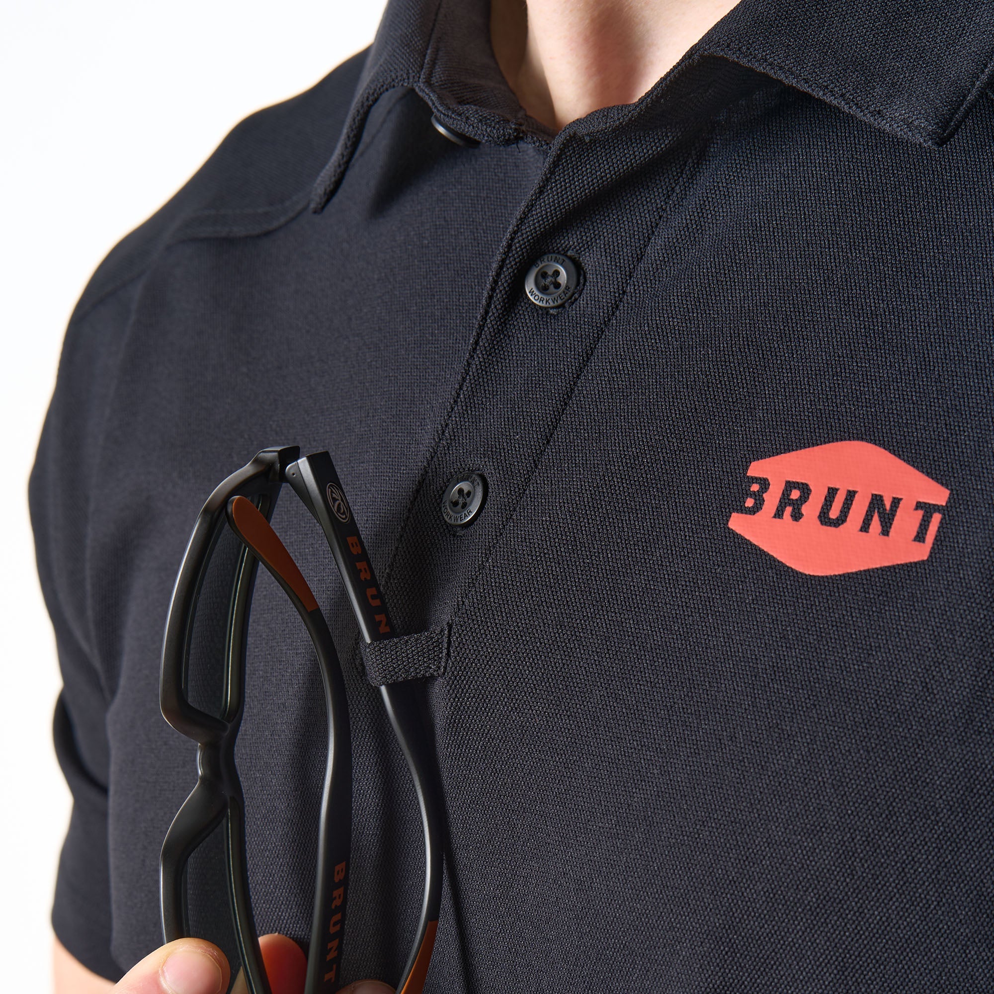 The Stretch Polo - Black