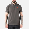 The Stretch Polo - Carbon