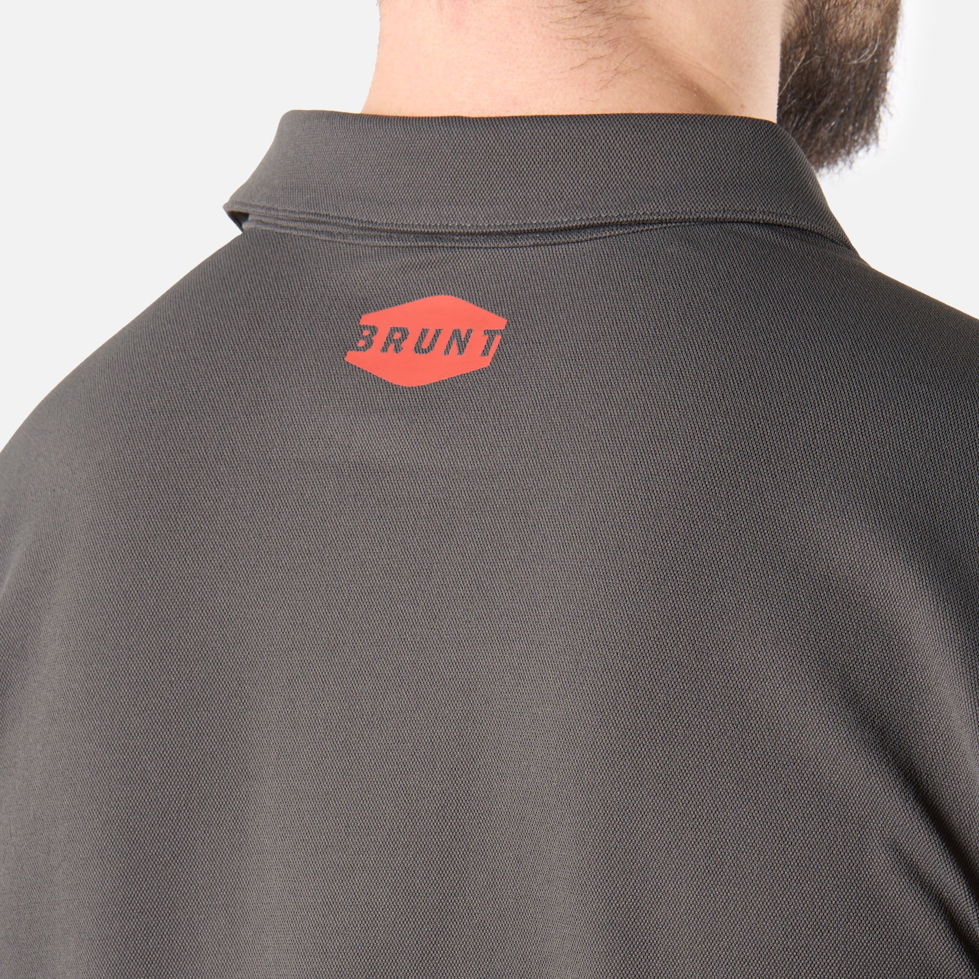 The Stretch Polo - Carbon