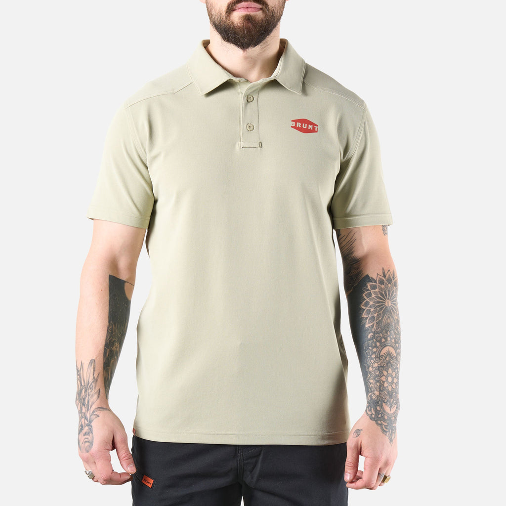 The Stretch Polo - Khaki