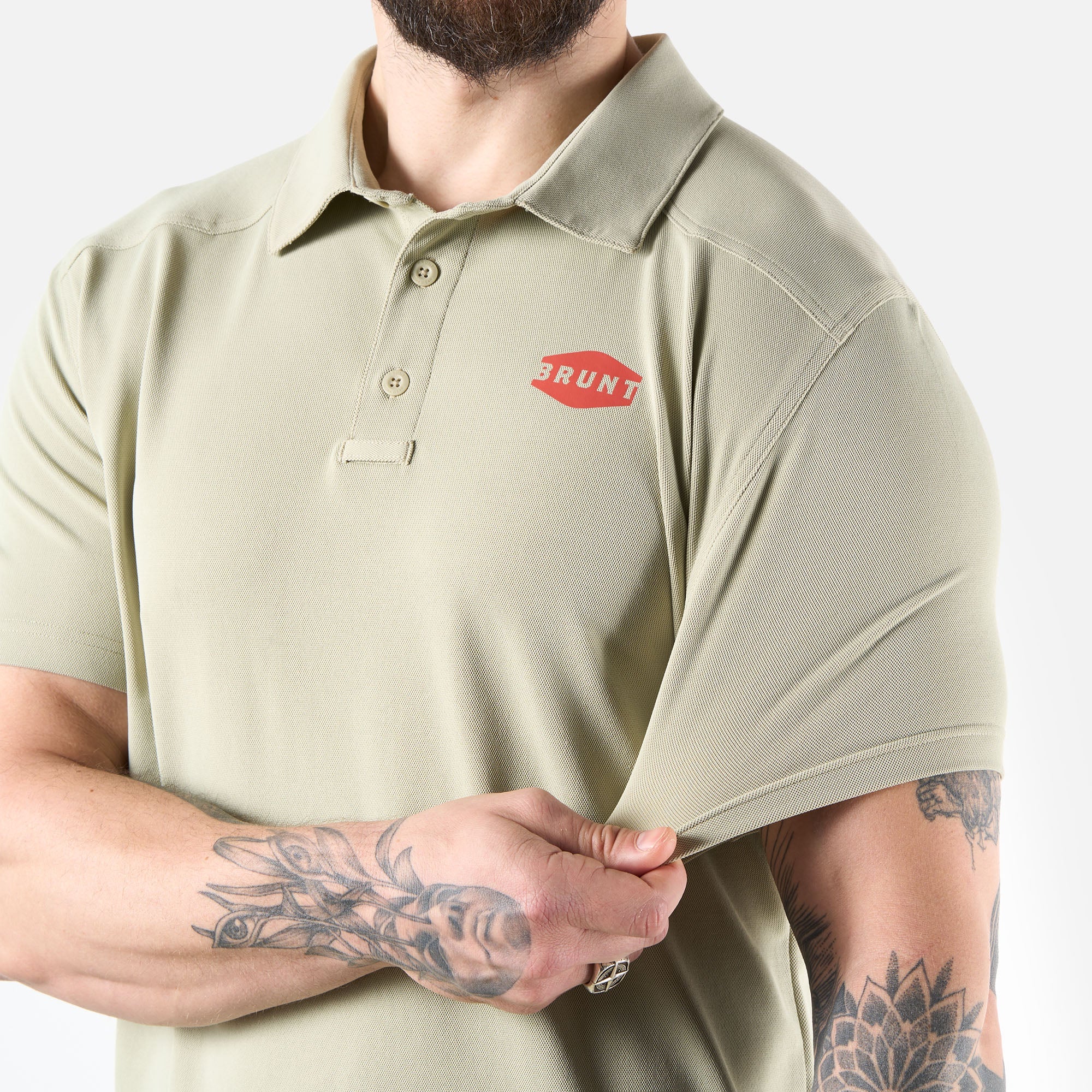 The Stretch Polo - Khaki