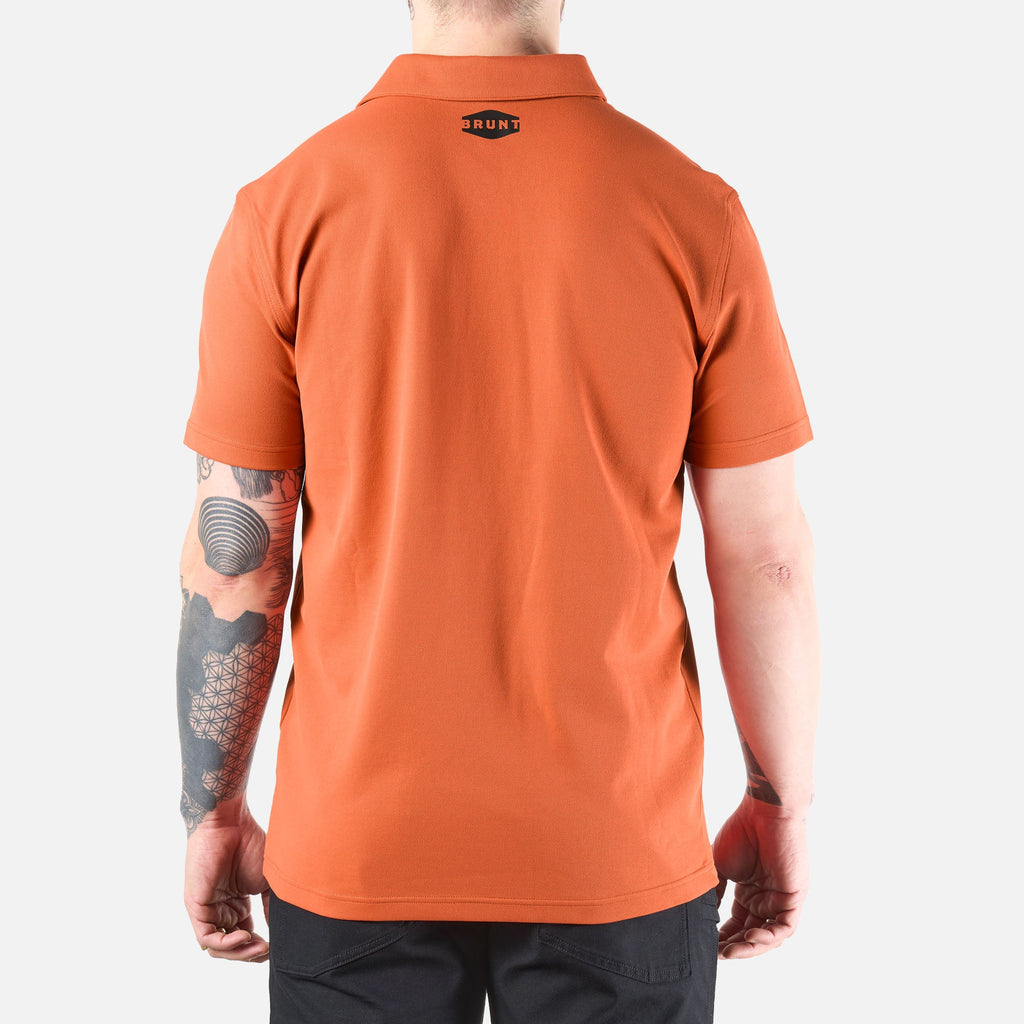 The Stretch Polo - BRUNT Orange
