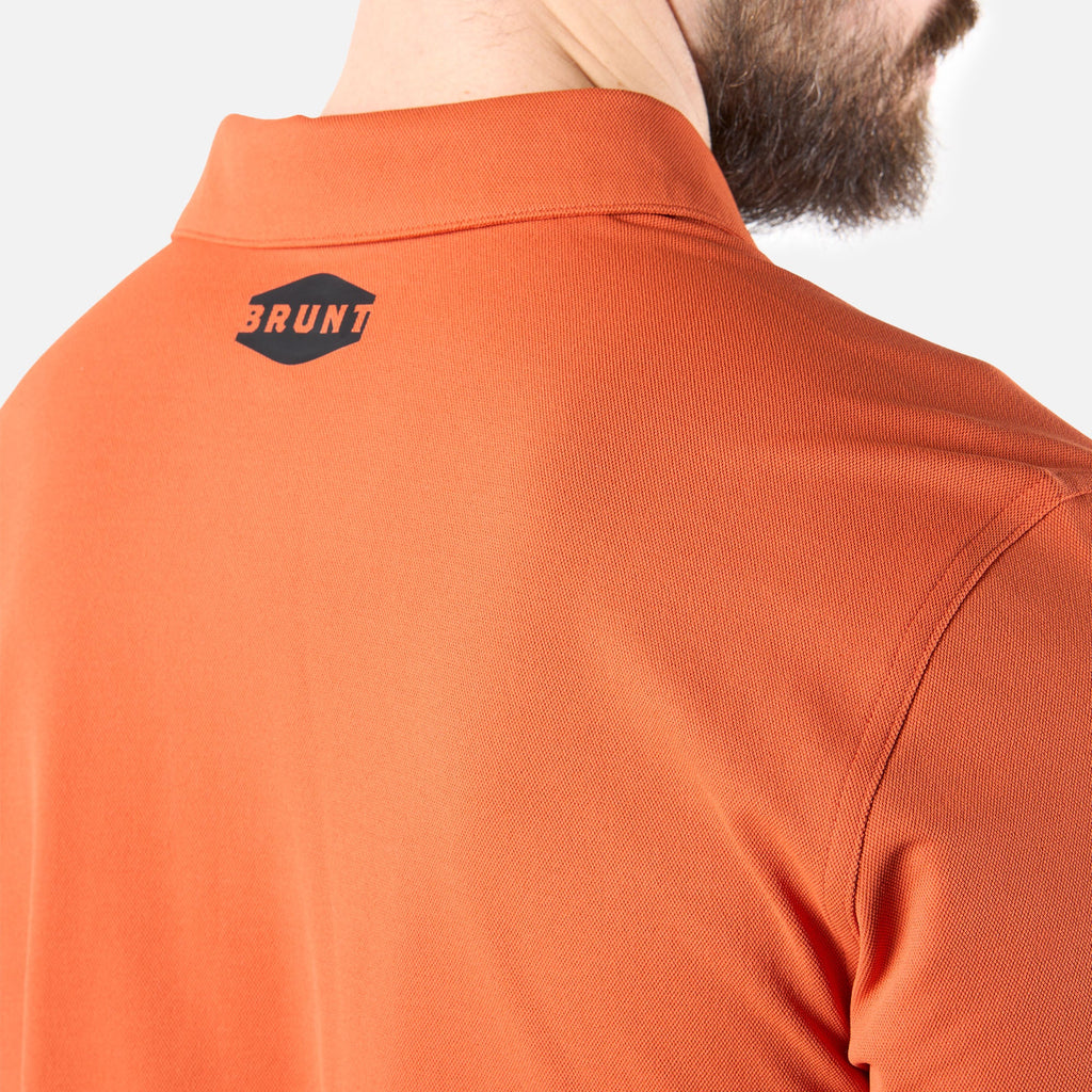 The Stretch Polo - BRUNT Orange