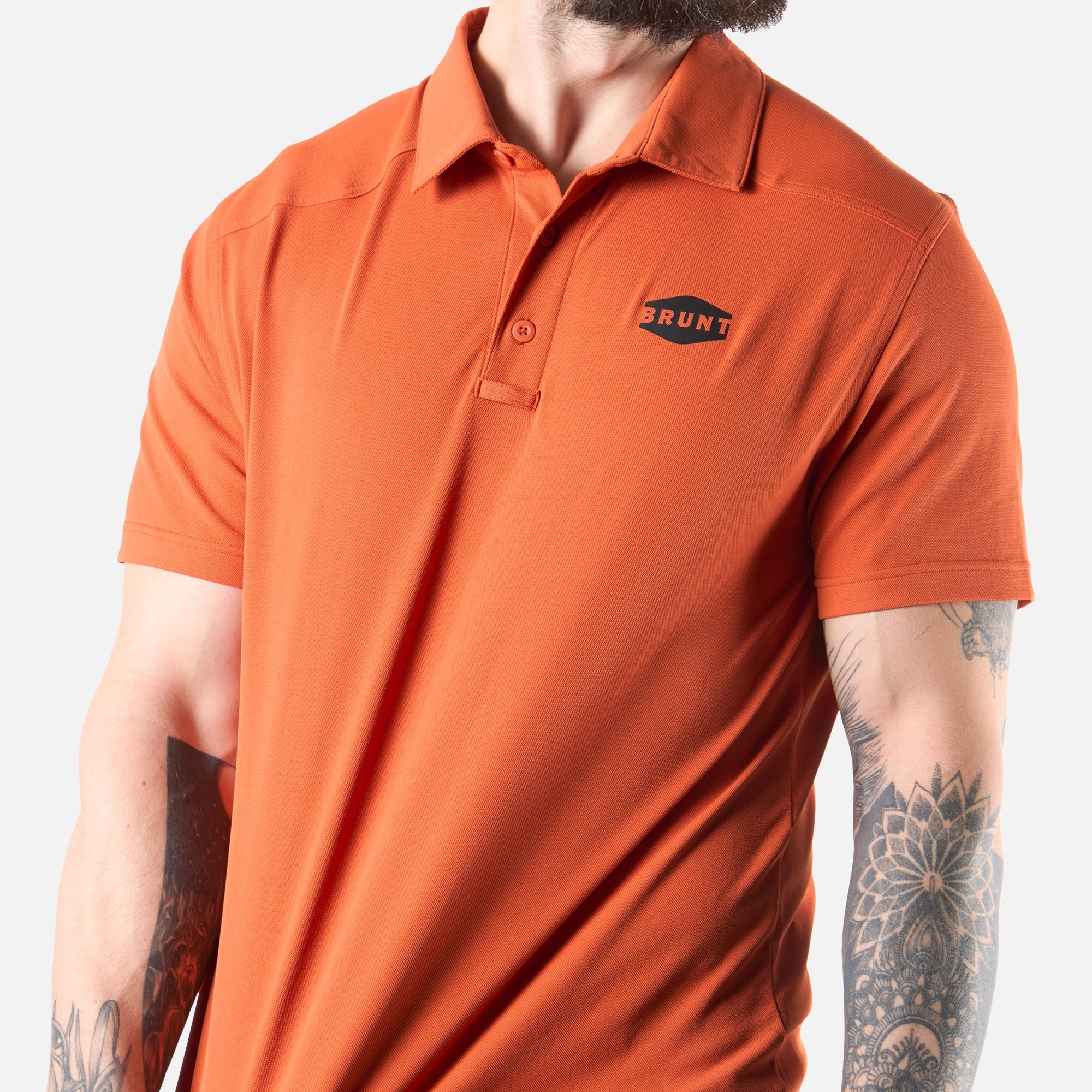 The Stretch Polo - BRUNT Orange