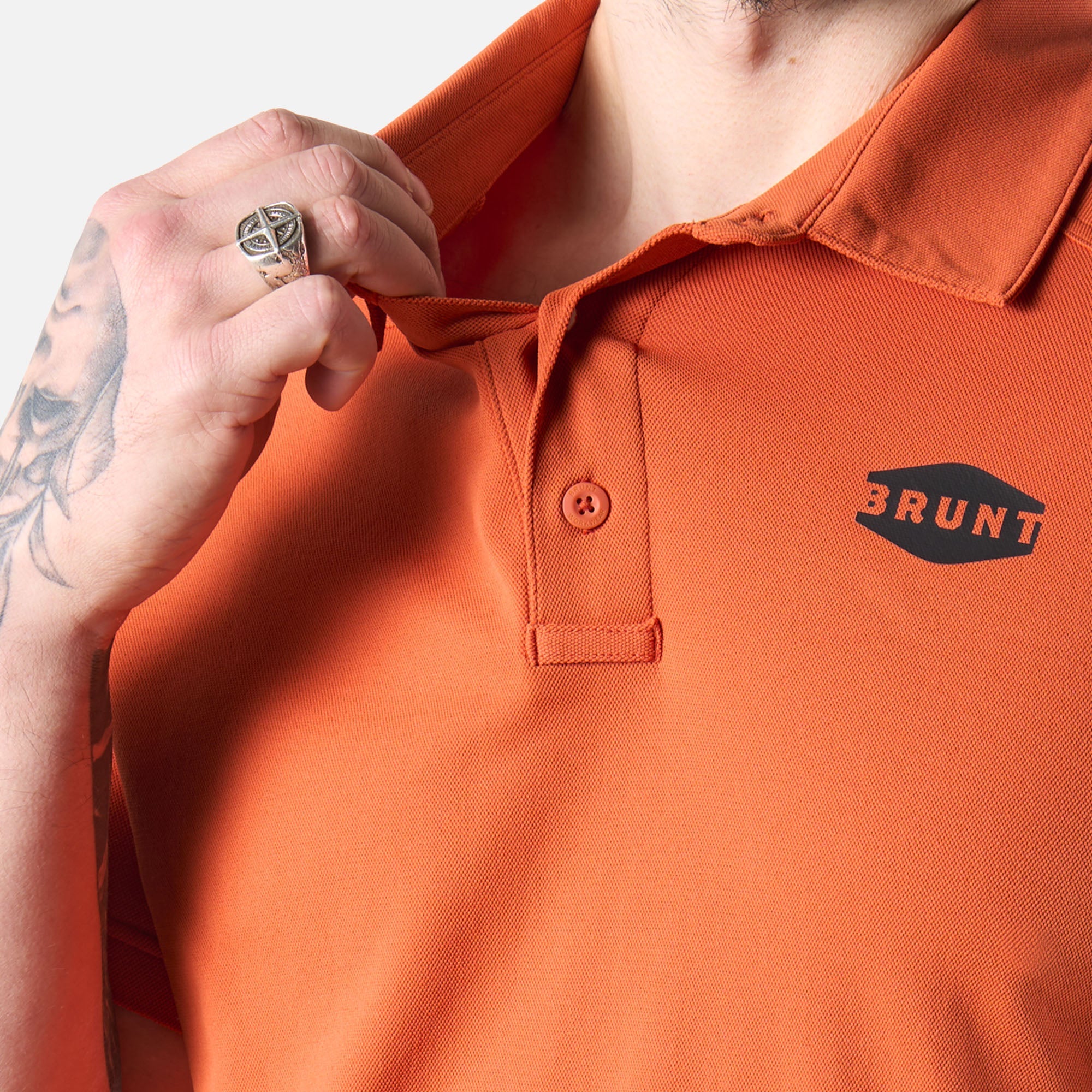 The Stretch Polo - BRUNT Orange