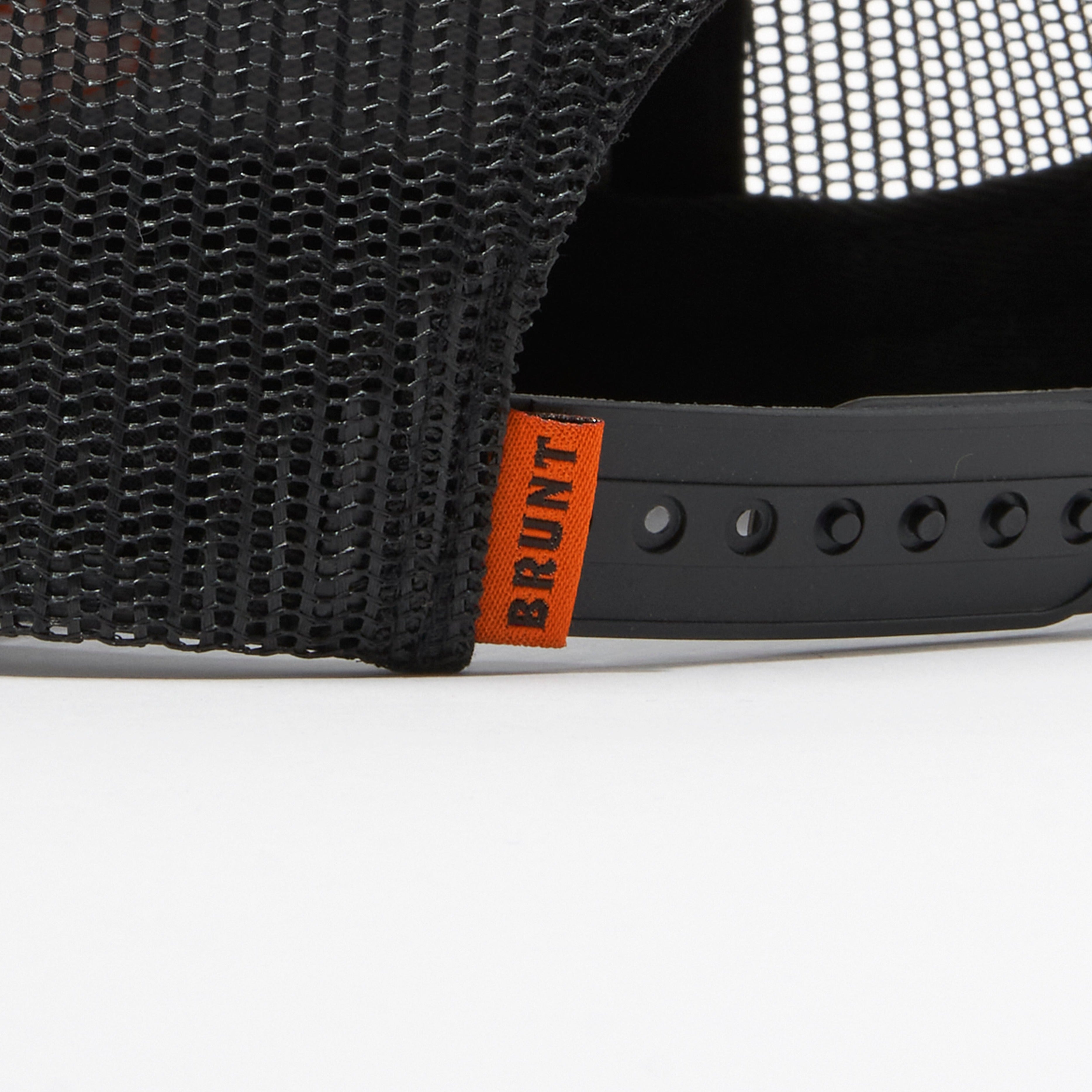 Kids Flat Brim Snapback - Black
