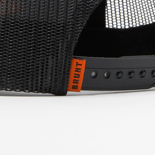 Kids Flat Brim Snapback - Black