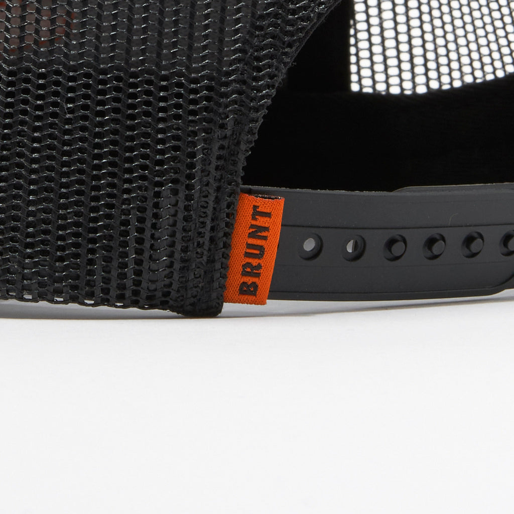 Flat Brim Snapbacks - Black