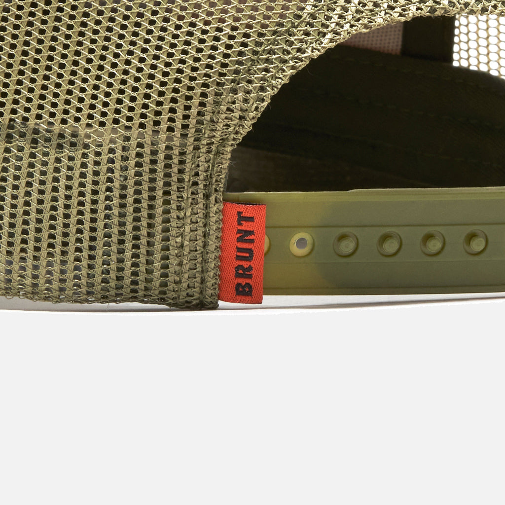 Flat Brim Snapbacks - Army Green Camo