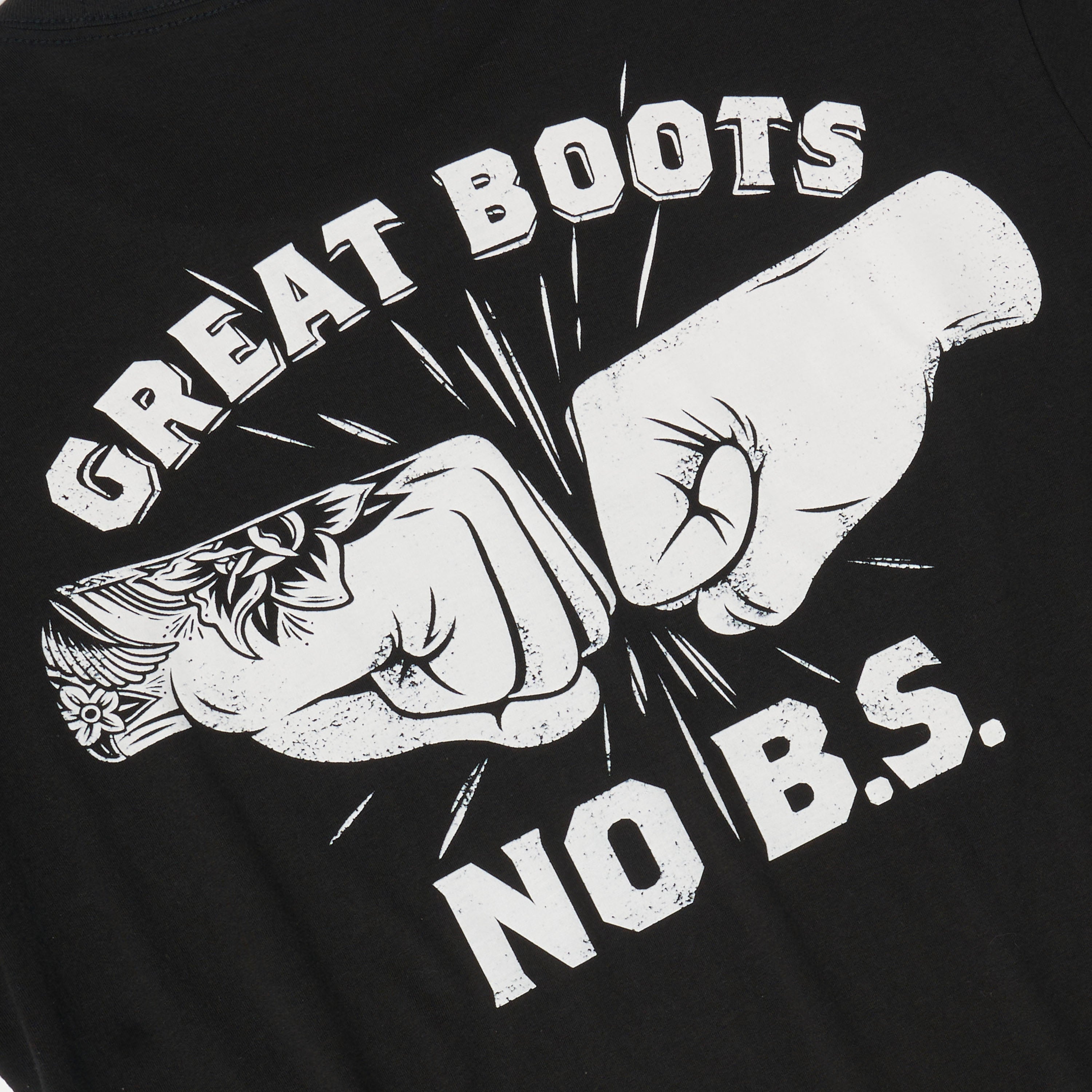 The No B.S. Tee - Black