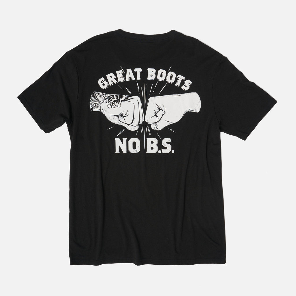 The No B.S. Tee - Black