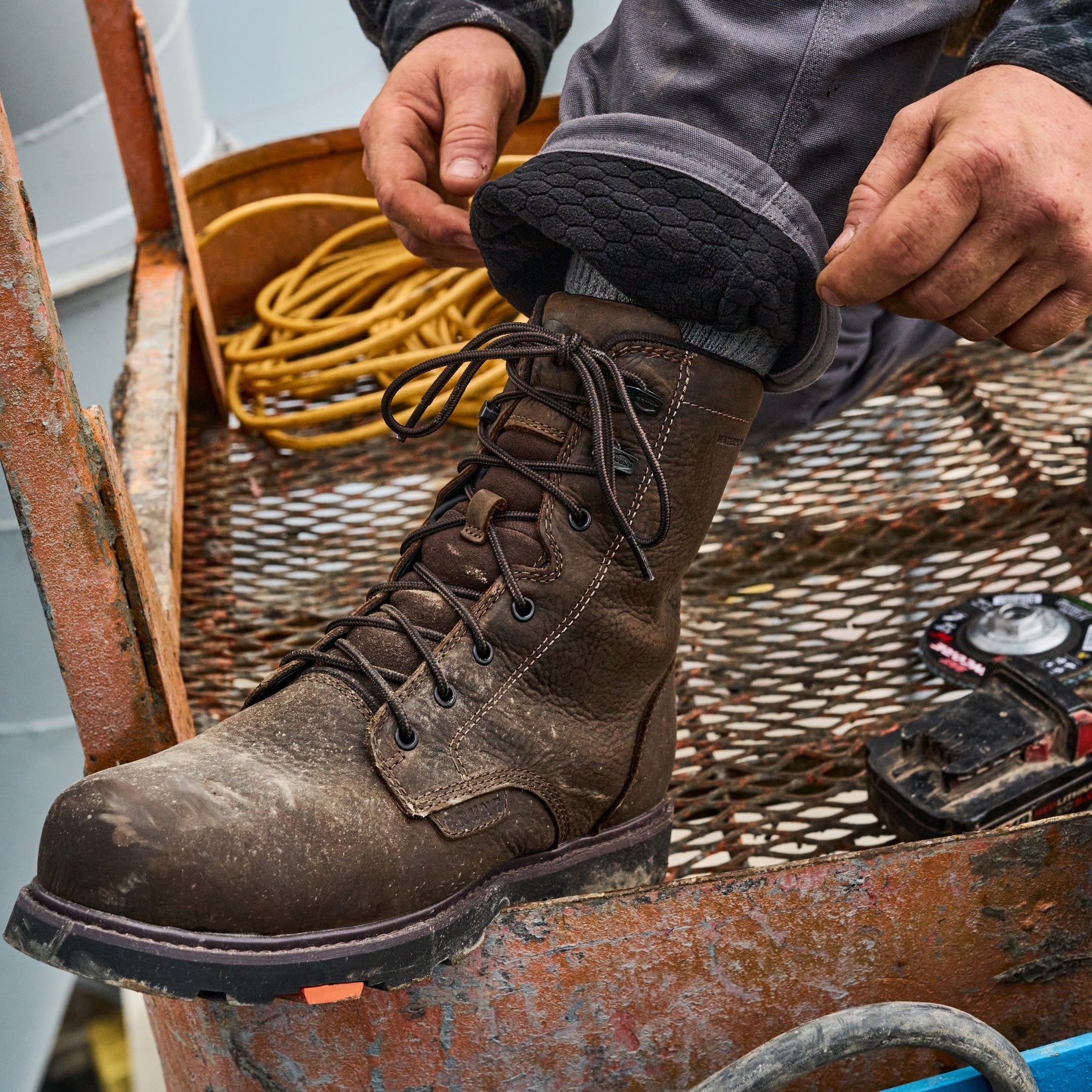 The Sullivan 8\" Waterproof (Comp Toe) - Dark Brown