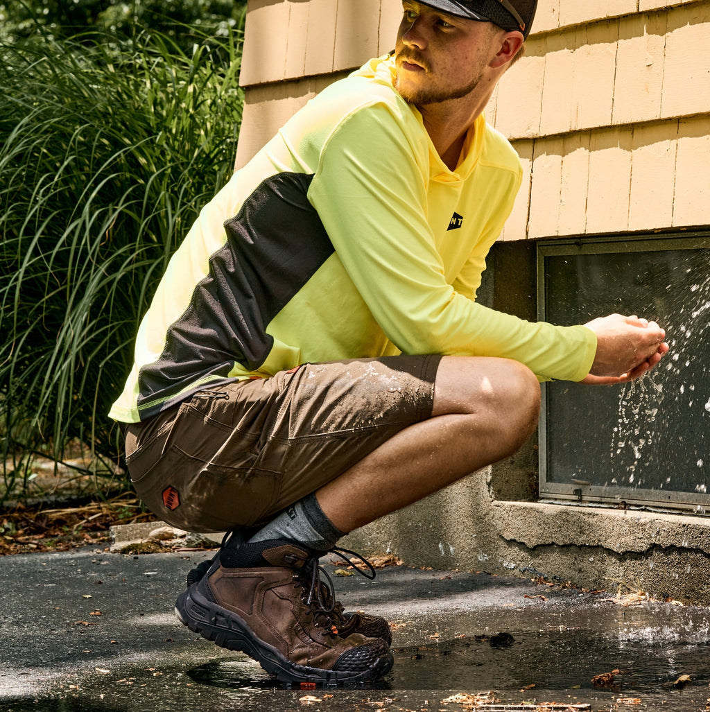 The McKenna Tech Hoodie - Safety Yellow