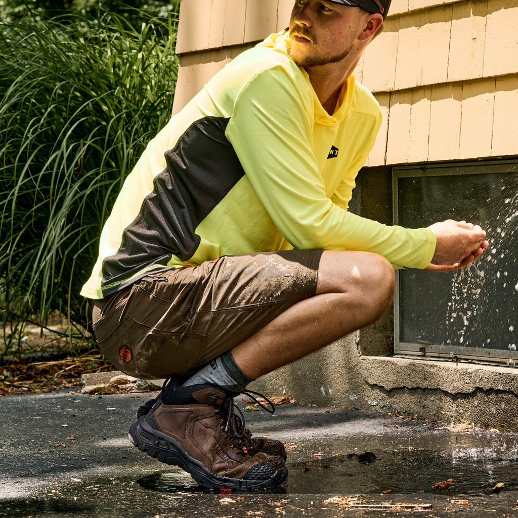 The Hawthorne BRUNT Toe Waterproof (Comp Toe) - Brown