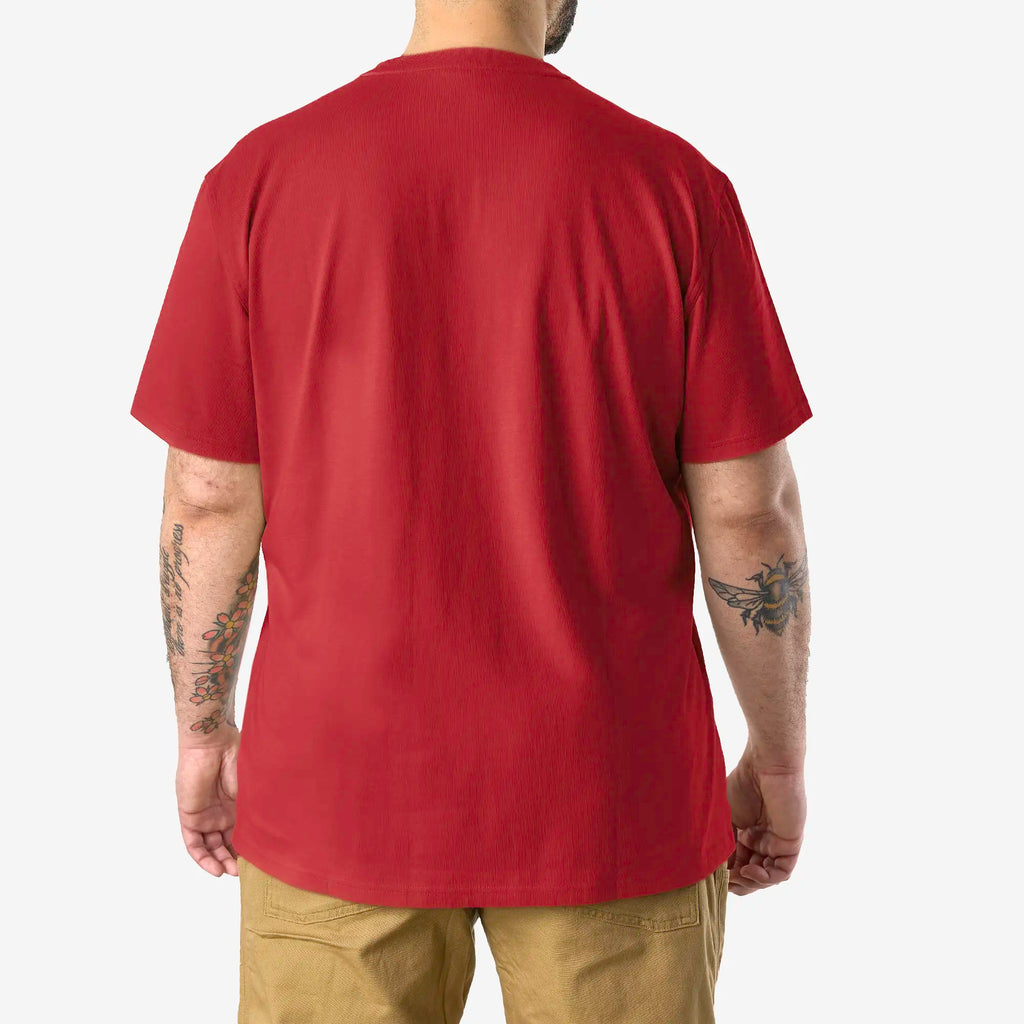 The Martin Pocket Tee - Red