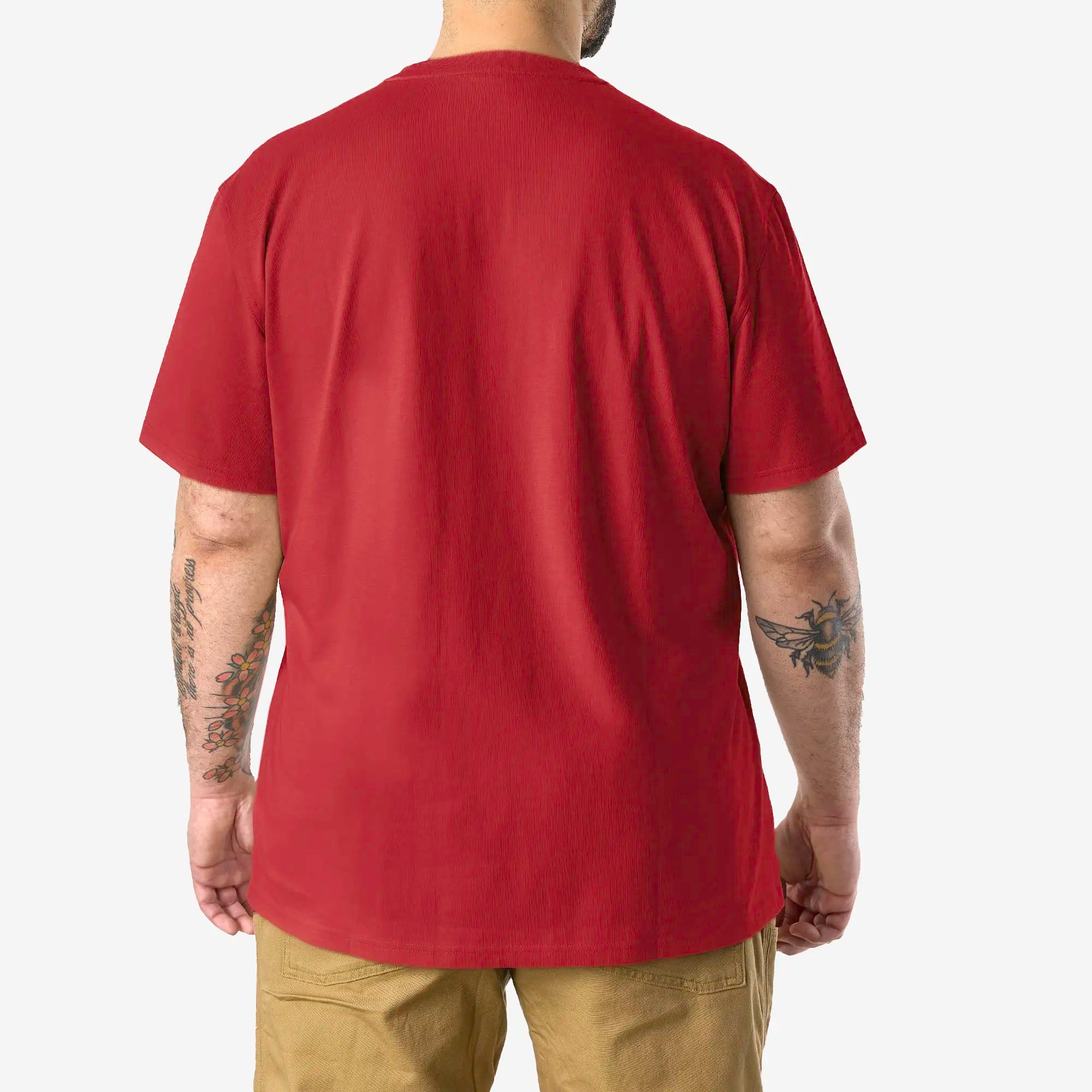 The Martin Pocket Tee - Red