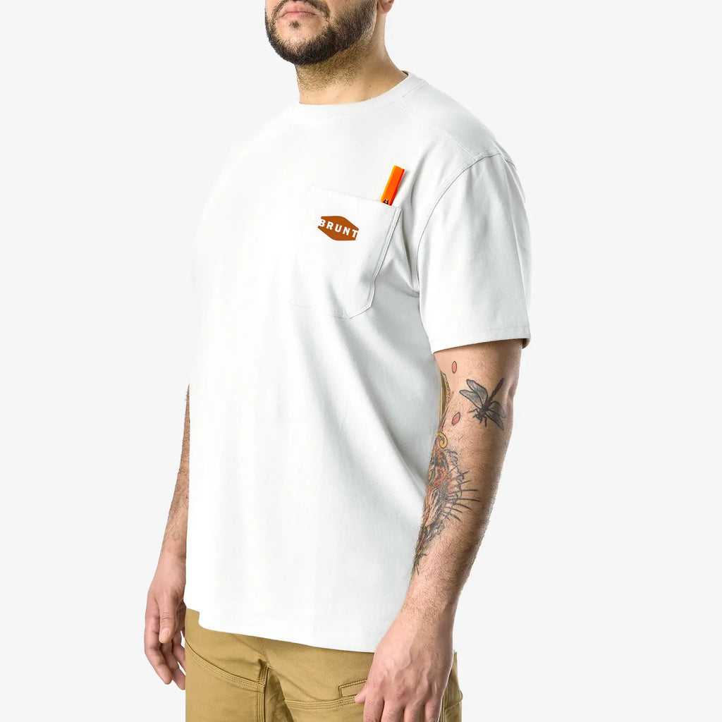 The Martin Pocket Tee - White