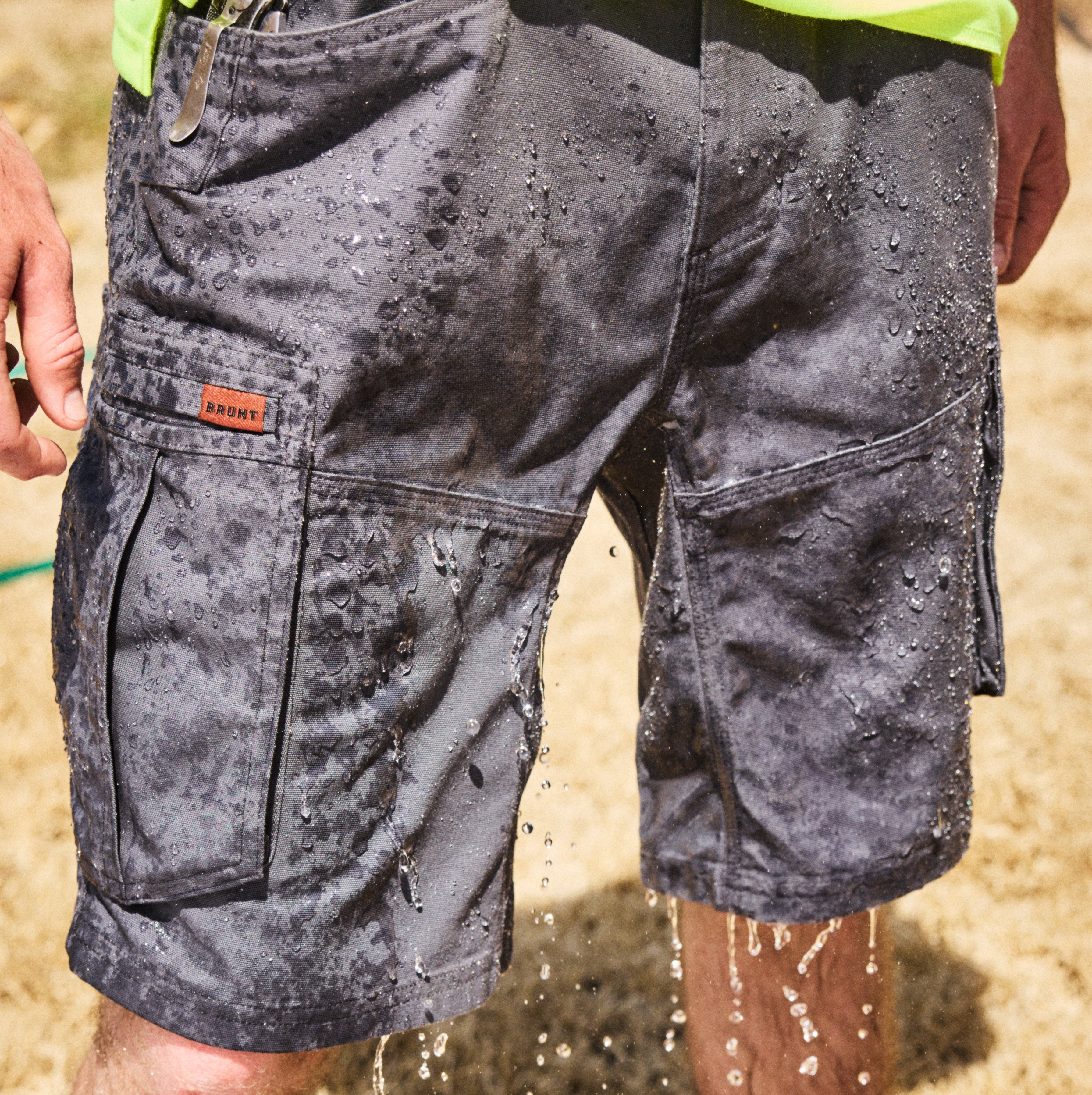 The Torra HD Cargo Short - Charcoal