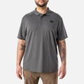 The Ventilated Tech Polo - Carbon