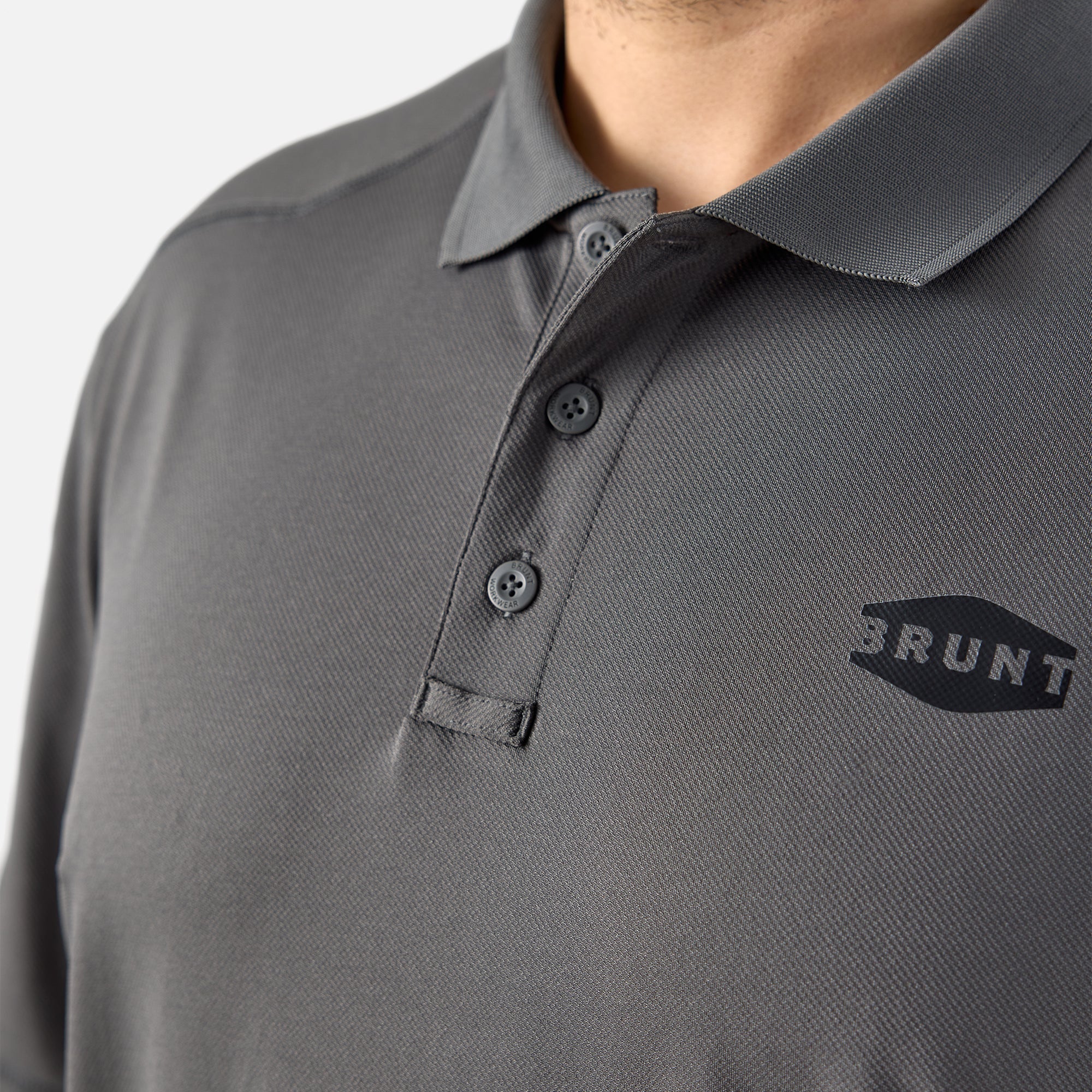 The Ventilated Tech Polo - Carbon