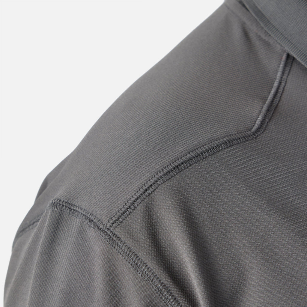 The Ventilated Tech Polo - Carbon